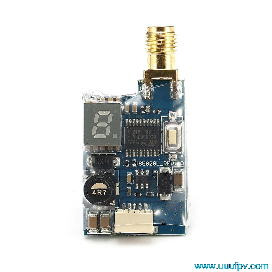 upgrade TS5823L 5 8G 200mW 40CH Mini Wireless AV Audio Transmitter Module for FPV RC QAV250
