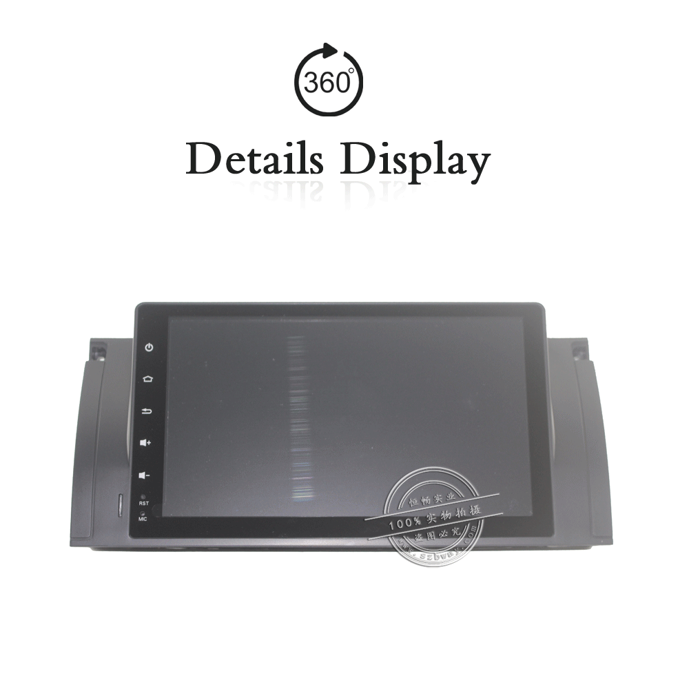 Excellent Bway 9" car radio stereo for BMW E39/5 series/X5 android 7.0 car dvd player with bluetooth,GPS,SWC,wifi,Mirror link 17