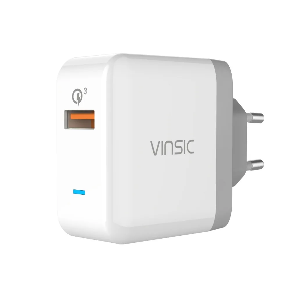 Vinsic 20000 мАч Внешний аккумулятор А двойной usb type-C светодиодный внешний аккумулятор зарядное устройство для iPhone X 8 8 Plus Xiaomi huawei samsung