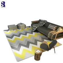 SunnyRain 1-piece геометрический современный ковер для гостиной спальни области коврики для детей сопротивление скольжению кухонный коврик