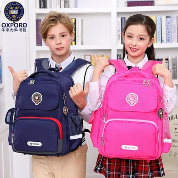 

2019 New University Of Oxford children backpack school bag orthopedic for boys girls class 3-6