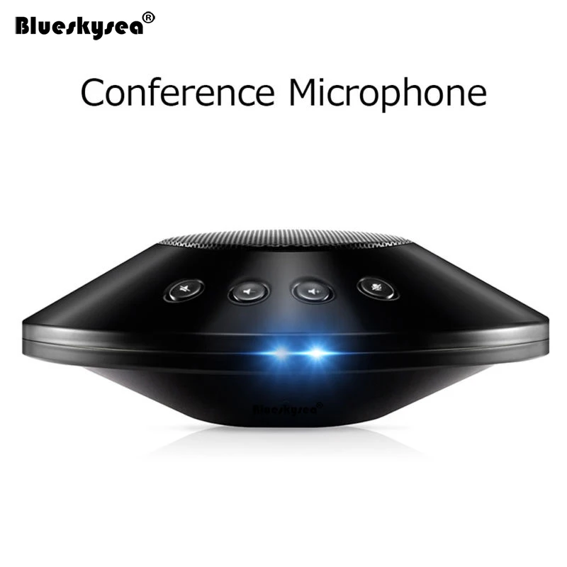 

M39S Omnidirectional Conference Microphone Noise Reduction DSP Technology Stereo Conference Microphone Wired USB Loudspeaker Mic