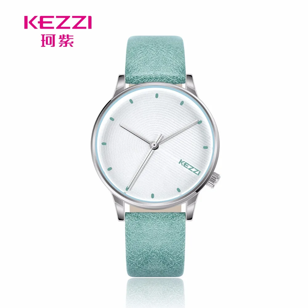 

KEZZI Top Brand Women Watches Fashion Simple Quartz Nurse Watch Leather Strap Casual Ladies Wristwatches Girl relojes mujer 2018