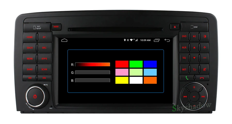 Discount C500 8 Core+2GB RAM+4G LTE Radio GPS map Bluetooth wifi camera TPMS Android 6.0 Car DVD Player for Benz W251 R320 R350 R280 R300 12