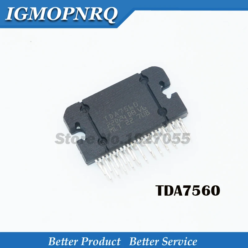 TDA7560 ZIP25 молния 2 шт. TDA7560A 4x45 Вт автомобильный усилитель IC Аудио | Электронные