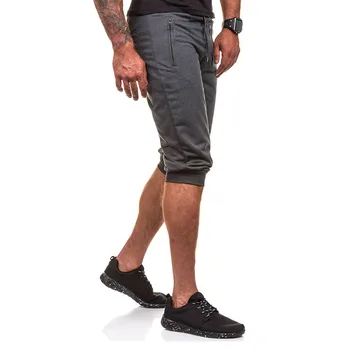 

Summer Men Gym Workout soft and comfortable Jogging Shorts Pants Fit Elastic Casual Sportswear L50/0211