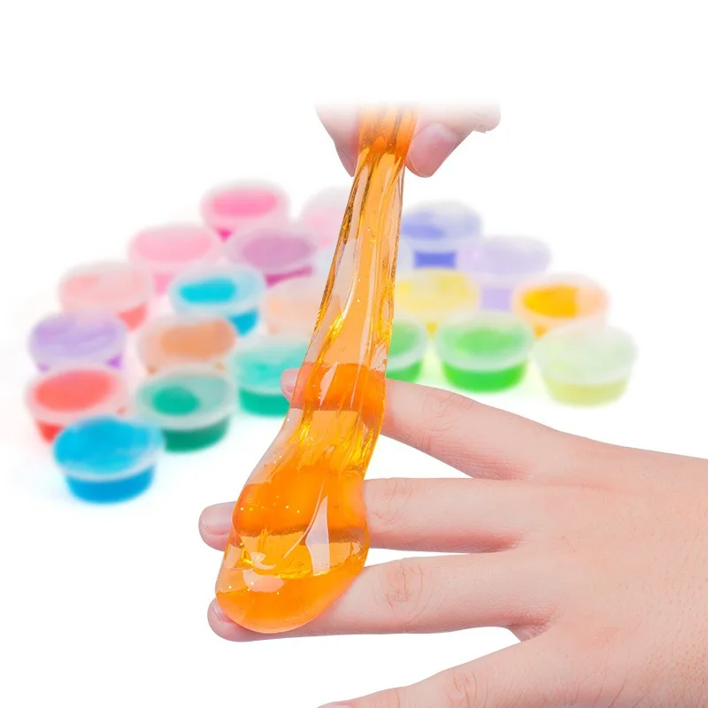 

12 colors can be non-toxic blowing bubbles crystal mud clay Super Light Clay can draw slime Funny Toys fun toys