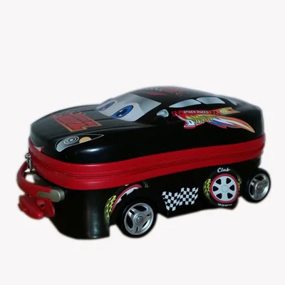 

CARRYLOVE 100% PC 18 Inch Rolling Luggage Spinner easily Cartoon car luggage can sit Suitable for children