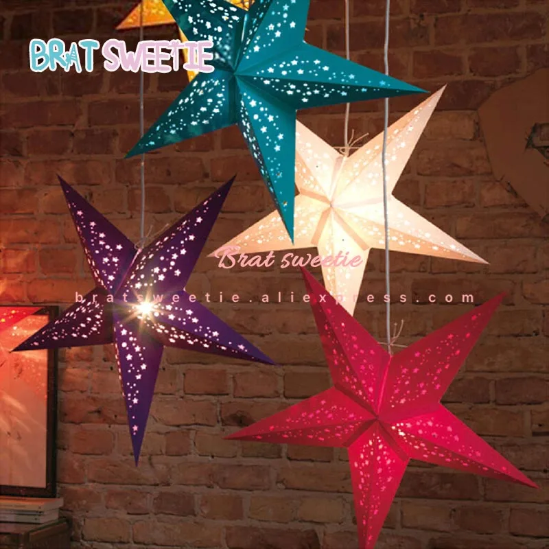 

Christmas Star String Hanging Xmas Tree Christmas Decoration Ornament 2019 Happy New Year Party Supplies Home Decor Favors