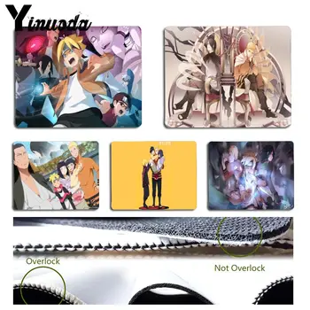 

Yinuoda Cool New Anime Boruto Computer Gaming Mousemats Computer Gaming Mouse Pad Gamer Play Mats Version Mousepad