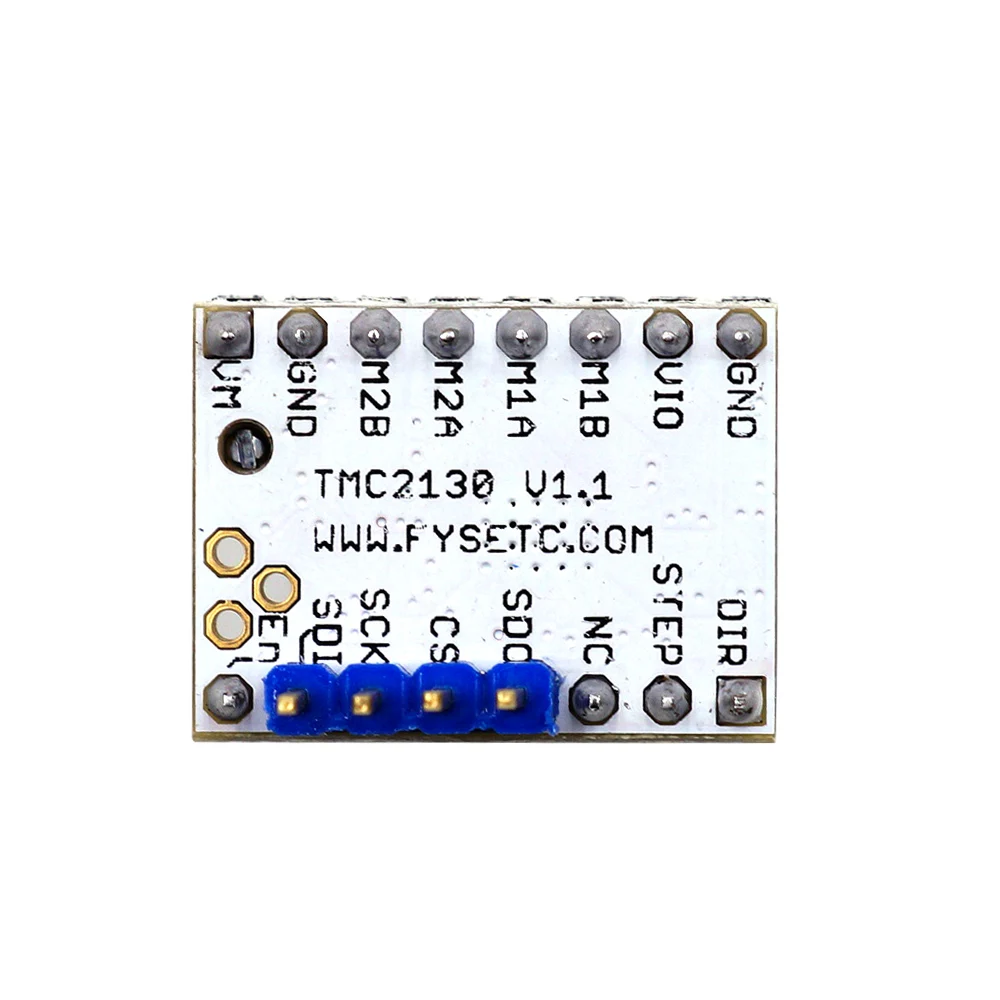 5X TMC2130 V1.1 для SPI функция Stepstick шаговый двигатель драйвер с теплоотвода ультра-бесшумный против TMC2100 TMC2208 TMC2130 V1.0