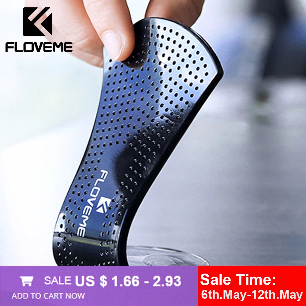FLOVEME حامل هاتف المحمول ملصقا ل اللوحي هاتف السيارة جبل حامل قوي الامتزاز العالمي جدار مكتب ملصقات لصق حامل
