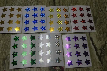 

1.9cm Mini Holographic Star Stickers