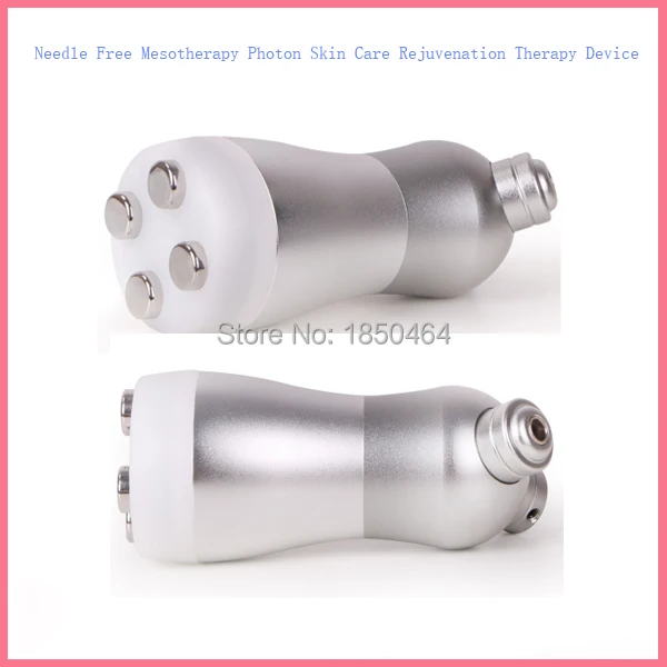 

Free shipping Silver Needle Free Mesotherapy Skin Rejuvenation Facial Beauty 4 Colors Photon