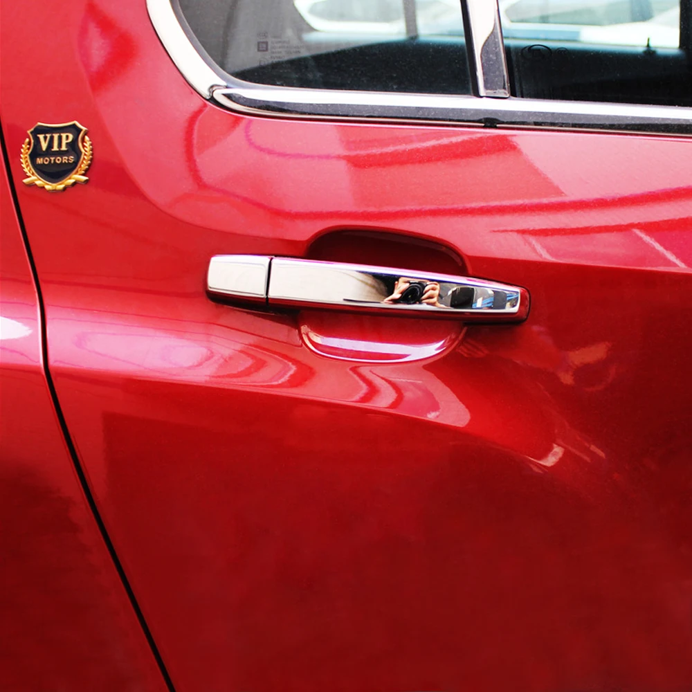 Чехол из нержавеющей стали для chevrolet chevy cruze malibu 2012 2013 2014|car styling|styling cardoor cover |