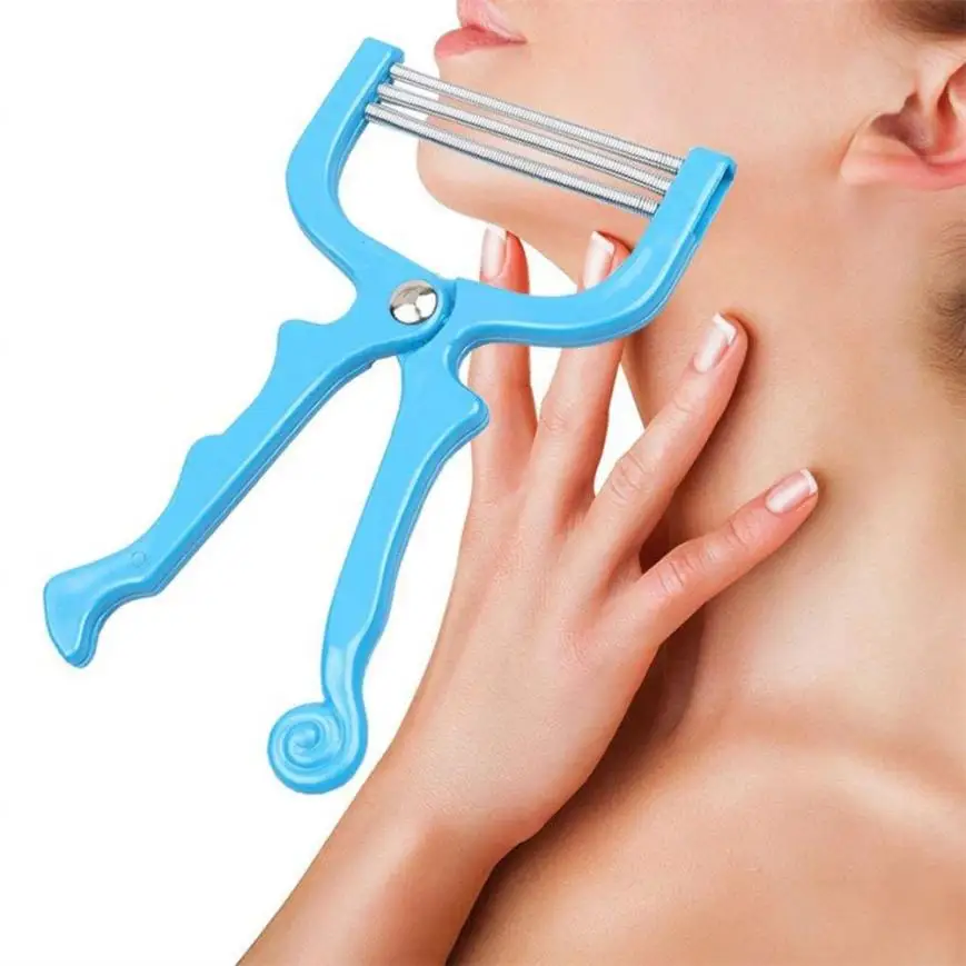 

Safe Handheld Face Facial Hair Removal Threading Beauty Epilator Epi Roller Tool 8.10