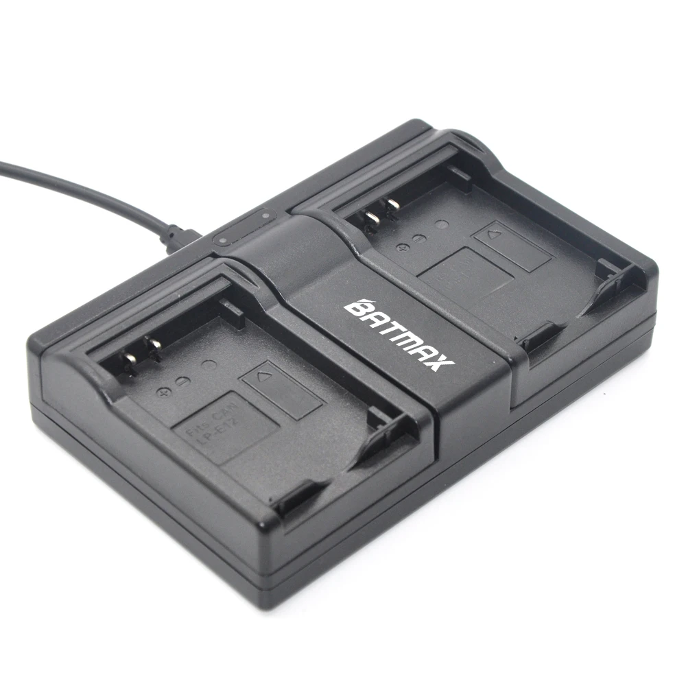 Batmax 1pc LPE12 LP E12 LP E12 Camera Battery Charger for Canon EOS M