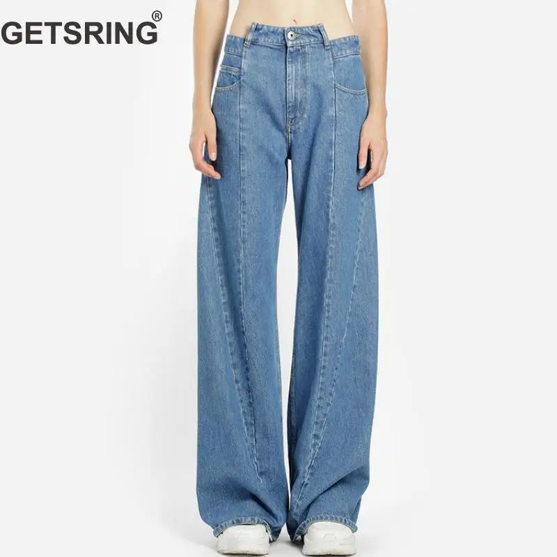 Fashion Lady High Waisted Wide Leg Pants Women's Casual