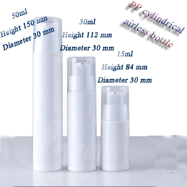 

30ml 200pcs/lot Cylindrical vacuum bottles, pump bottles, cream points bottling