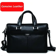 P. kuone Мужская Коммерческая сумка из натуральной кожи на плечо мужская повседневная сумка кожаный портфель
