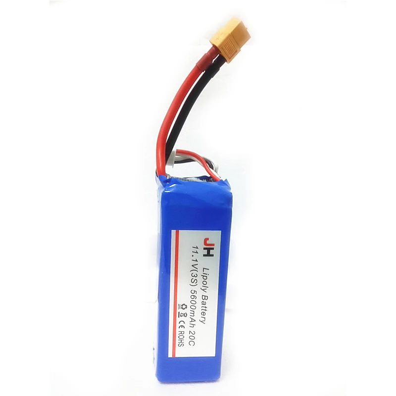 Модернизированный Lipo 3S ультра-высокая емкость 11,1 V 3S 20C 5600mAh Lipo аккумулятор для QR X350 Cheesron CX20 RC Квадрокоптер аксессуары