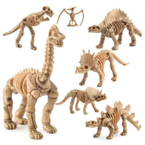 

12pcs/set Jurassic World dinosaur fossil dinosaur model toys for children boys plastic action figures animals brinquedos kids