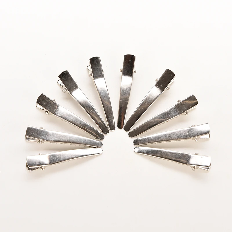 50Pcs 35/45mm Flat Metal Single Prong Alligator Hair Clip For Hair Hairpins Barrette Bow Diy Clip 50Pcs 35/45mm Flat Metal Single Prong Alligator Hair Clip For Hair Hairpins Barrette Bow Diy Clip