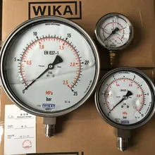 Манометры из нержавеющей стали отрицательное давление вакуумметр EN837-1 Германии различный диапазон
