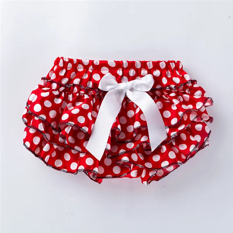 Newborn Baby Girls Ruffle Soft Bloomers Nappy Diaper Cover Panties Underwear New