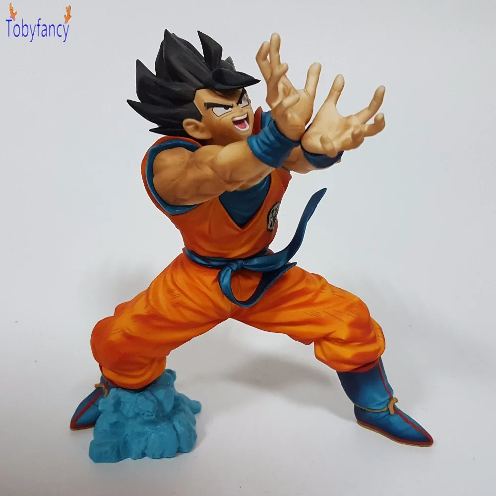 Dragon Ball Z Action Figures Original Son Goku Super Saiyan Kamehameha