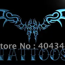 LB834-тату крыло арт дисплей бар светодиодный неоновый свет знак