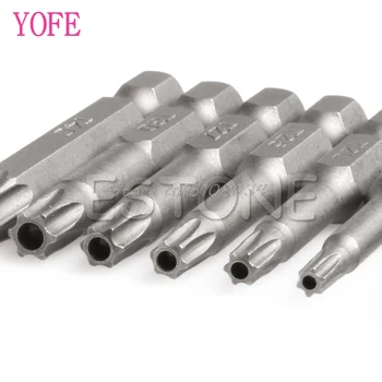 

12Pcs/Set 1/4 Inch 50mm T5-T40 Magnetic Torx Screwdriver Bits Kit S08 Wholesale&DropShip