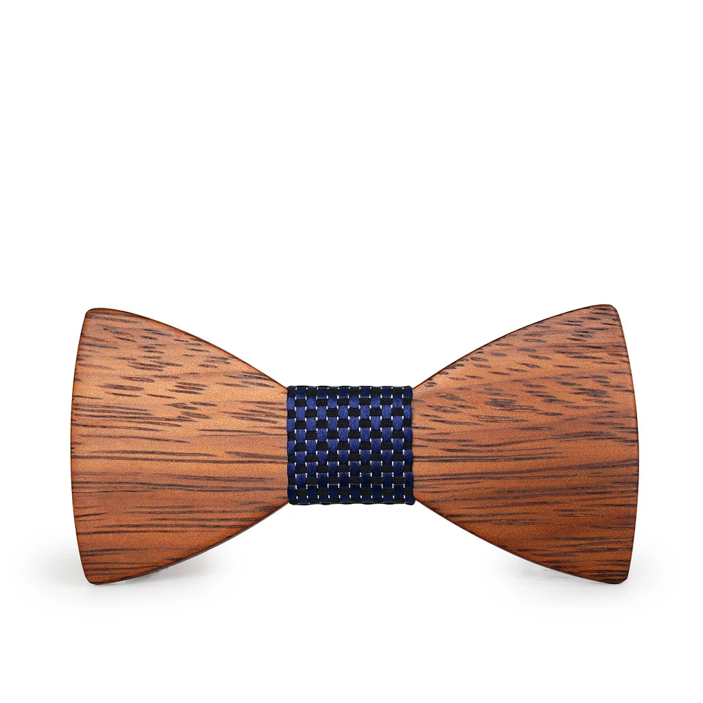 12*5.8cm2019 бренд тренд Простой моды темперамент деревянный геометрический галстук-бабочка высокого качества галстук-бабочка ручной работы из дерева