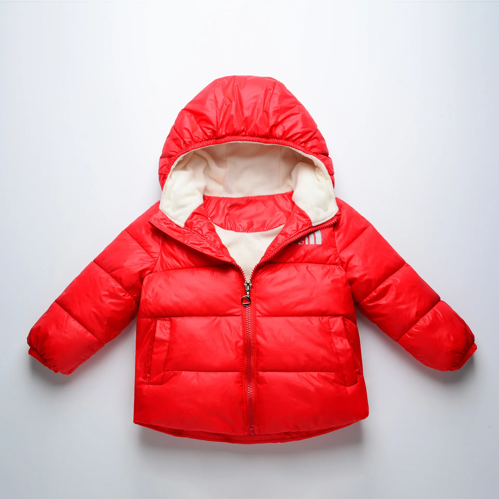 

Girls down parkas winter kids casual thick velvet warm hoodies for baby girls children sports outerwear clothing girls coats