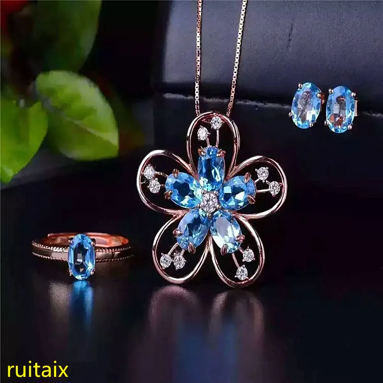 KJJEAXCMY boutique jewels 925 sterling silver inlaid with blue topaz ring + pendant + earrings necklace jewelry set with silver цена KJJEAXCMY boutique jewels 925 sterling silver inlaid with blue topaz ring + pendant + earrings necklace jewelry set with silver цены онлайн