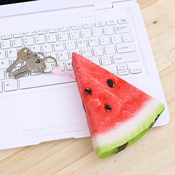 Watermelon pendant Реалистичная половина четверти фруктов плюшевая подушка оранжевый грейпфрут арбуз, киви Декор Летние фрукты кресло подушечка диванная подушка - Цвет: Watermelon pendant