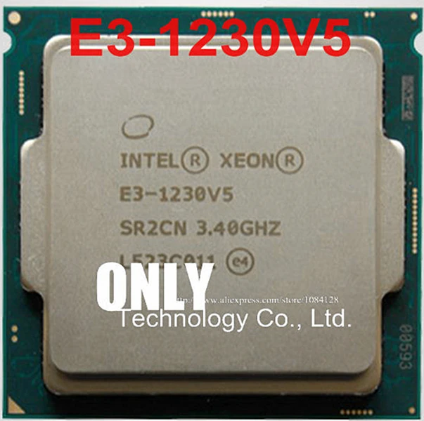 

Intel Xeon Processor E3-1230 V5 E3 1230 V5 Quad-Core Processor 1151-land FC-LGA Desktop CPU