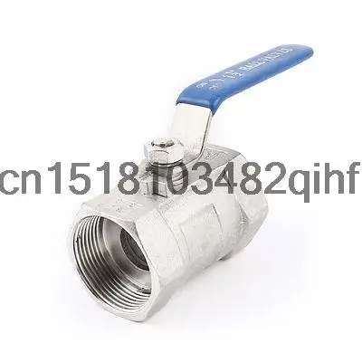 1 1/2PT Женский Полный Порт 90 Градусов Поворотный Рычаг Шаровой кран 1000WOG