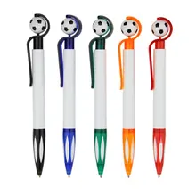 5 sztuk partia długopis 0 5mm niebieski atrament pisanie dostaw długopis śliczne piłka nożna koreański szkolne dla studentów piśmienne tanie tanio XIANQIN Z tworzywa sztucznego Biuro i szkoła pen 14 3