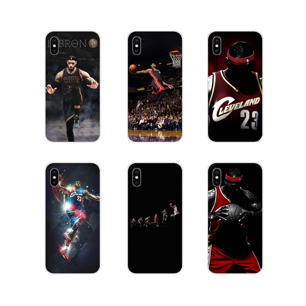 

Accessories Case Cover For Xiaomi Mi4 Mi5 Mi5S Mi6 Mi A1 A2 5X 6X 8 9 Lite SE Pro Mi Max Mix 2 3 2S King LeBron James Basketball