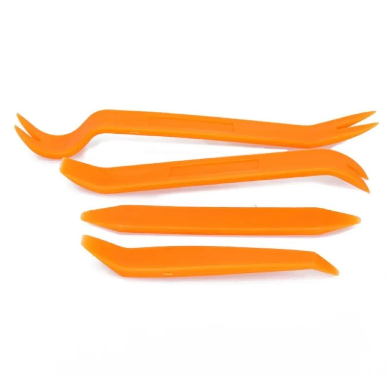 Car Safty Tool 4pcs Auto Car Radio Door Clip Panel Trim Dash Audio Removal Installer Pry Tool Gift