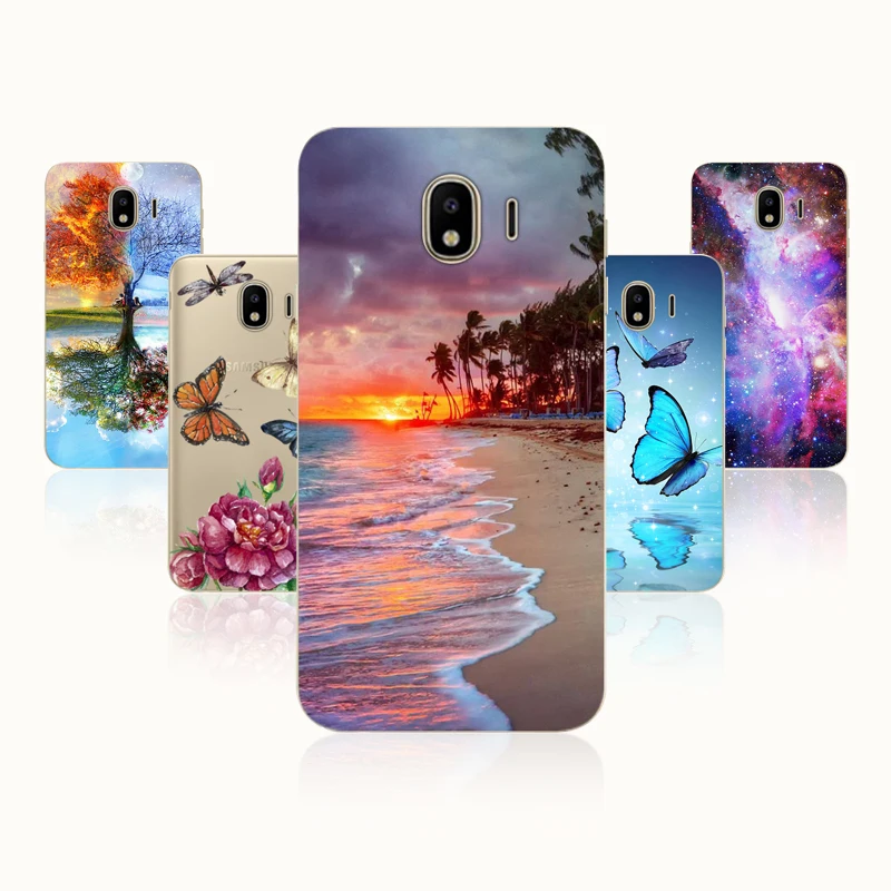 

Soft TPU FOR Capas Samsung Galaxy J4 2018 J400F Case Silicon Cover Galaxy J4 2018 Protector FOR Funda Samsung J4 2018 Phone Case