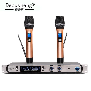 

New arrival ! Professioanl UHF Wireless Microphone System With Two Handheld Mic. Perfect Sound For Singing + Free Shipping