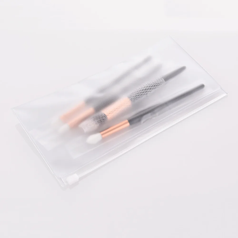 4pcs Black Makeup Brushes set Eyeshadow Brush Portable Cosmetics MakeUp Eye Shadow Foundation Brush Beauty Tool Kits (8)