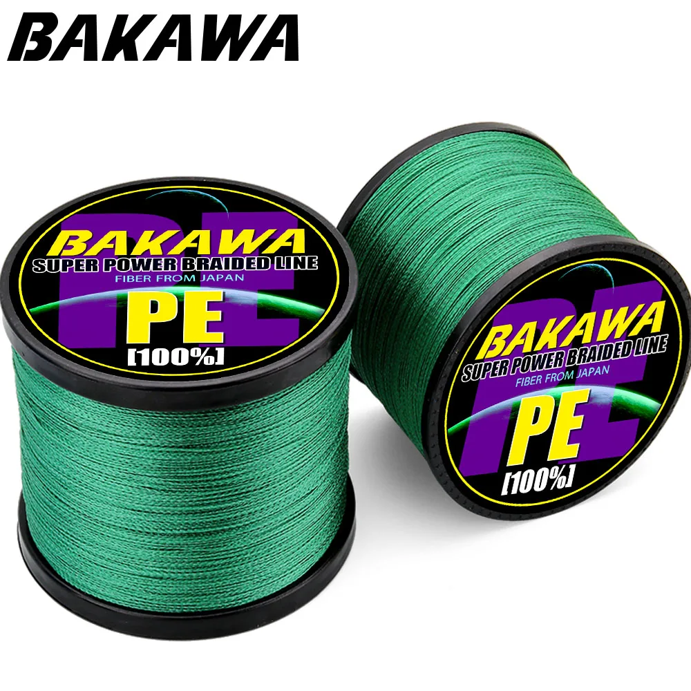 BAKAWA عظمى 1000 4 ستراند 18LB-80LB صنارة صيد بولي ايثيلين مجدول المتعددة الشعيرات الكارب خيط صنارة الصيد حبل الحبل BAKAWA عظمى 1000 4 ستراند 18LB-80LB صنارة صيد بولي ايثيلين مجدول المتعددة الشعيرات الكارب خيط صنارة الصيد حبل الحبل