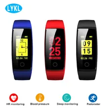 V10 смарт-браслет OLED сенсорный экран фитнес-трекер часы кровяное давление пульсометр браслет шагомер браслет