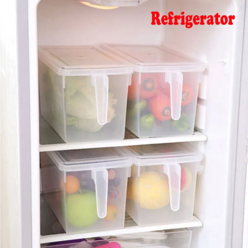 

2019 Newest Hot Clear Plastic Refrigerator Eggs Storage Box Quality Containers Tubs with Lids Microwave Food Safe Takeaway Box