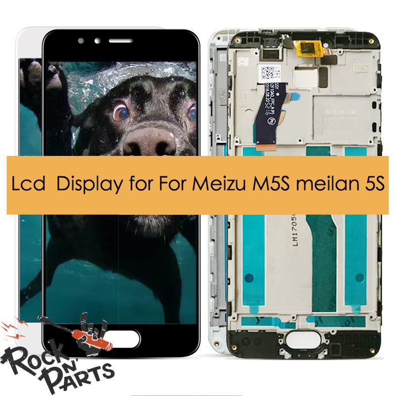 

ORIGINAL For Lcd Meizu M5s M612h M612m Display Assembly With Touch Screen Digitizer Assembly And Frame Replacement+tool