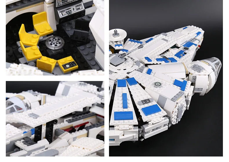 SY1077 StarWar», «The Force Awakens», набор космических кораблей строительные блоки игрушечная звезда военные игрушки для детей игрушка Рождественский подарок