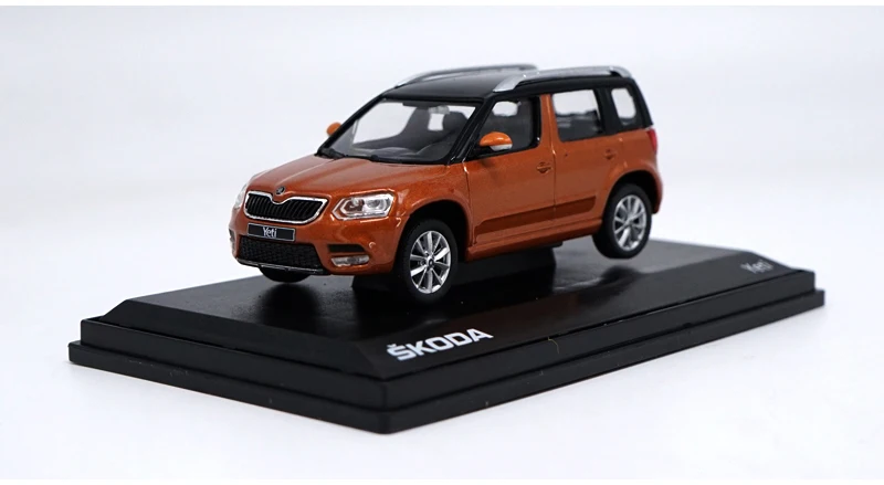 1:43 SKODA Yeti City Edition литая под давлением модель автомобиля Коллекция Металл для детей Подарки оригинальная коробка